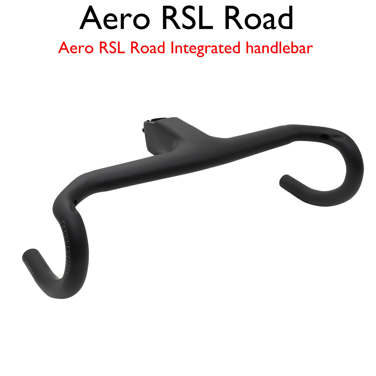 -7 Degree Carbon Aero Road Integrated Drop Bar 28.6mm Clamp for Racing Bike