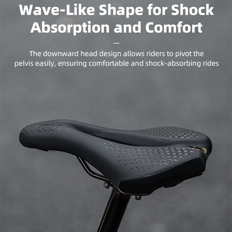 ROCKBROS Road MTB Bike Saddle Seat Rear Soft Comfort Cycling Gel Pad Cushion PU