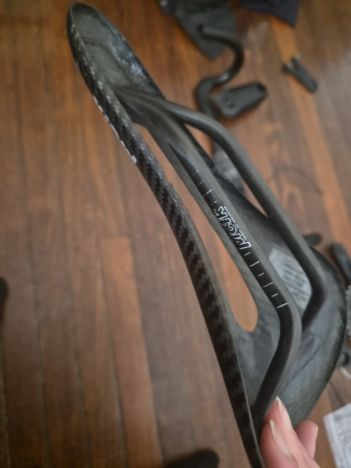 Mcfk Open Full Carbon Saddle 140mm