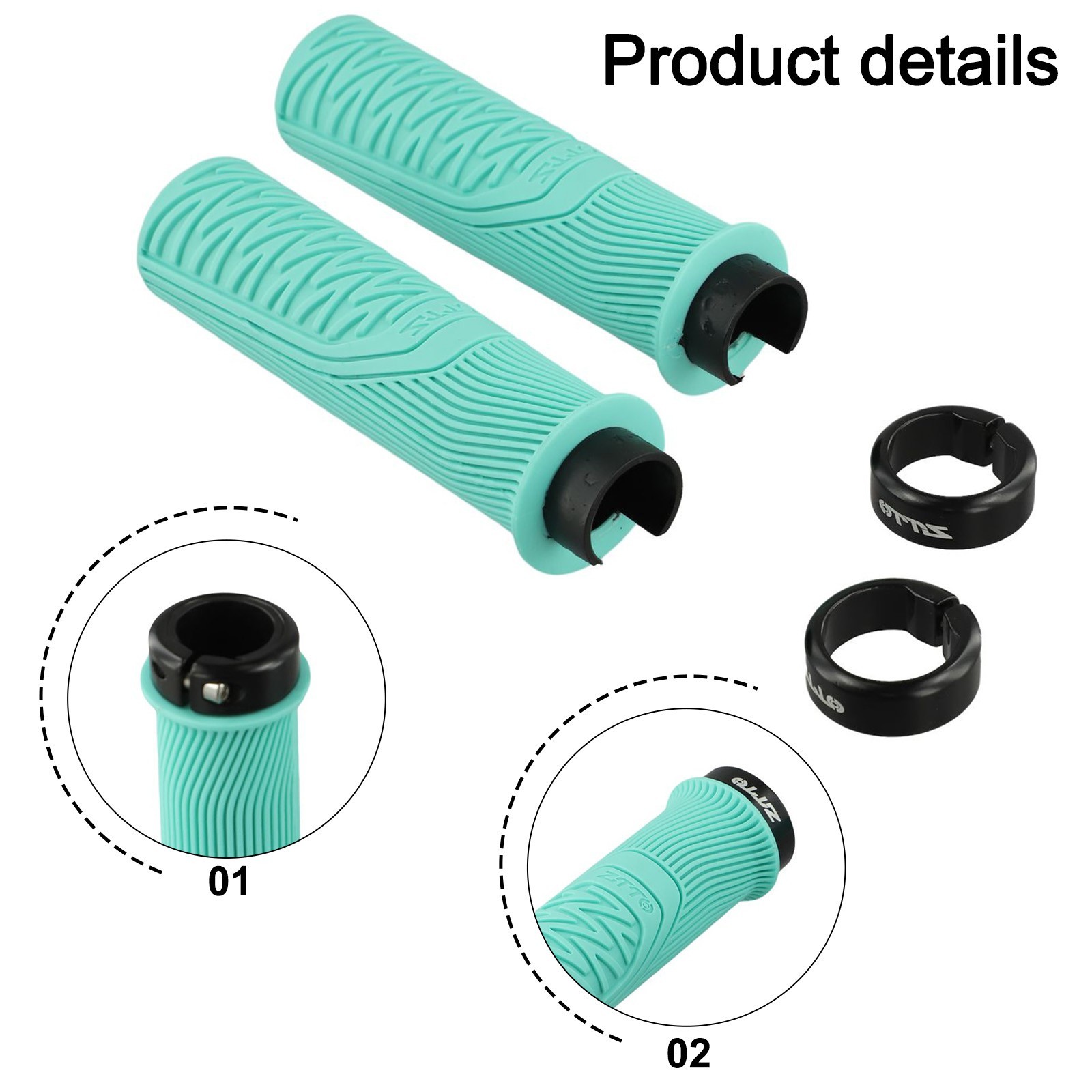 for Mountain Bike Grips for lockon Design NonSlip for Better Riding Experience