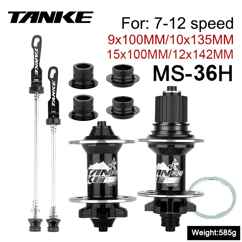 Mountain Bike Quick Release Hub 36H 6 Claw 108 Clicks Sealed Bearing Disc Brake