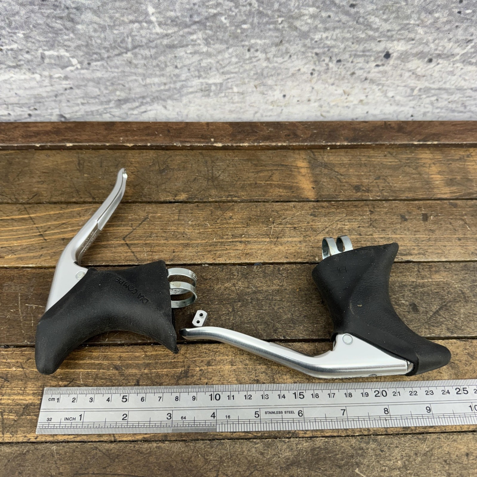 Vintage Dia-Compe Tandem Brake Levers Pair NOS 4-Finger Drop Bar Road Bike