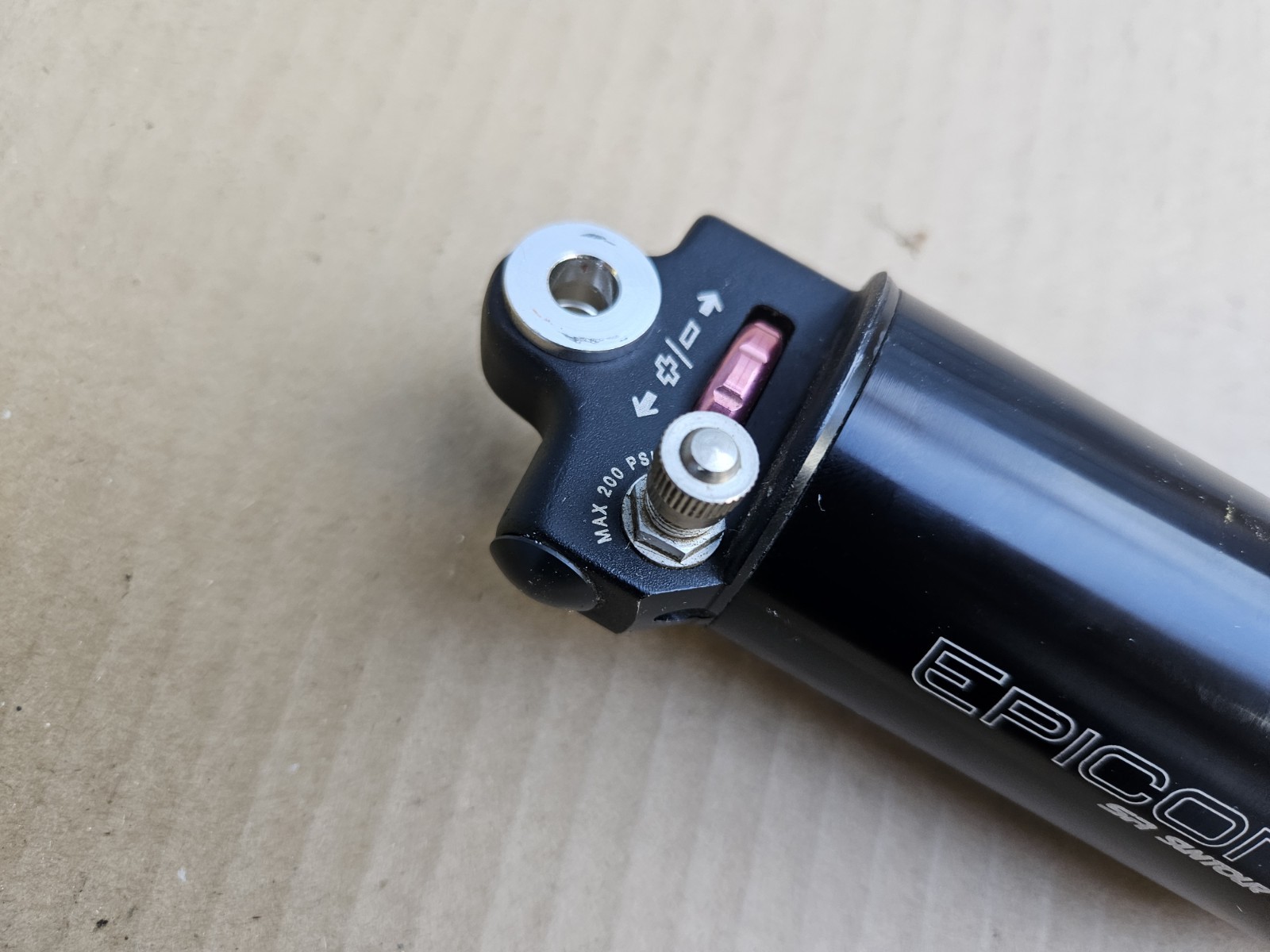SR Suntour Epicon Mountain Bike Rear Air Shock 7.5″ Eye to Eye