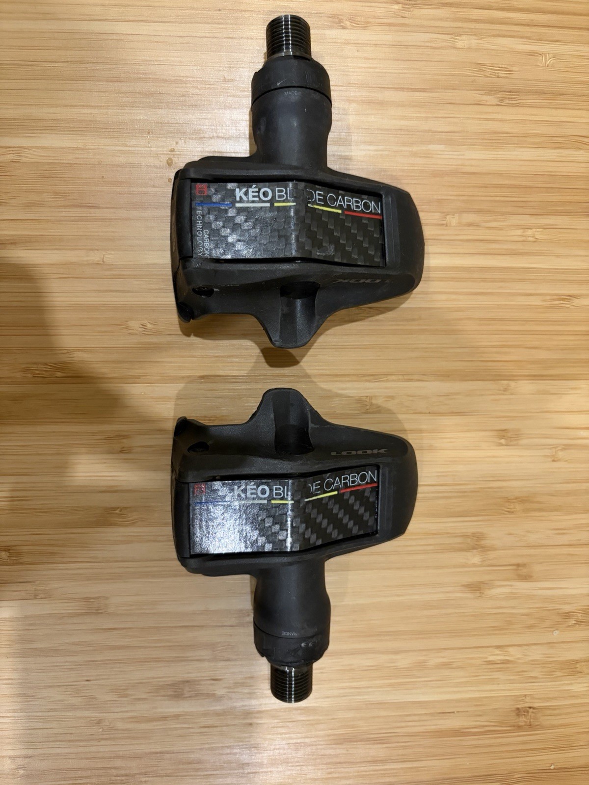 LOOK Kéo Blade Carbon Clipless Road Bike Pedals Black 9/16 in Sealed Bearings