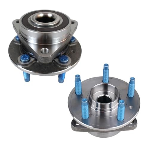 513315 Front 2pcs Wheel Bearing and Hub Assembly Compatible with Chevrolet