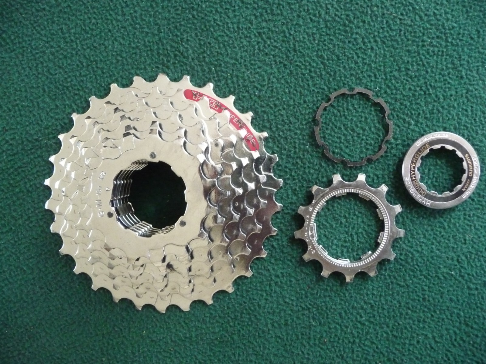 Shimano XT HG90 13-30 7spd cassette sprocket