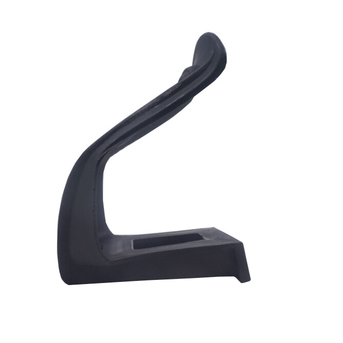 Delta Pair Half Toe Clips Unbreakable Black Nylon Resin Bike EZ Better Pedaling