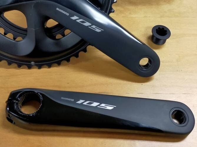Shimano 105 FC-R7000 11-Speed 160mm 50-34T HollowtechII Crankset With Chainring
