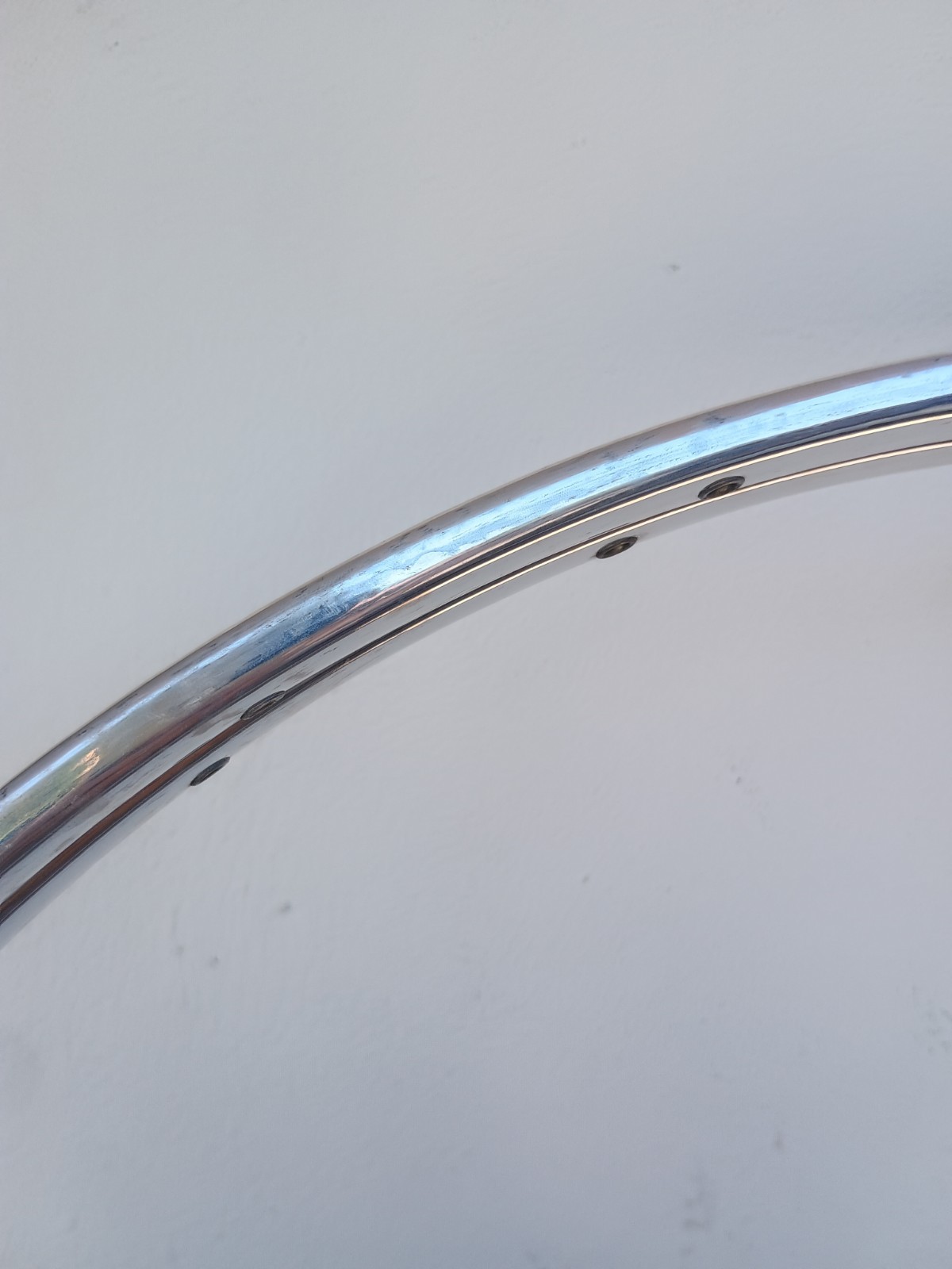 Vintage Nos Fiamme Yellow Label Silver Pair Rims 28h New X Tubulars Rims New