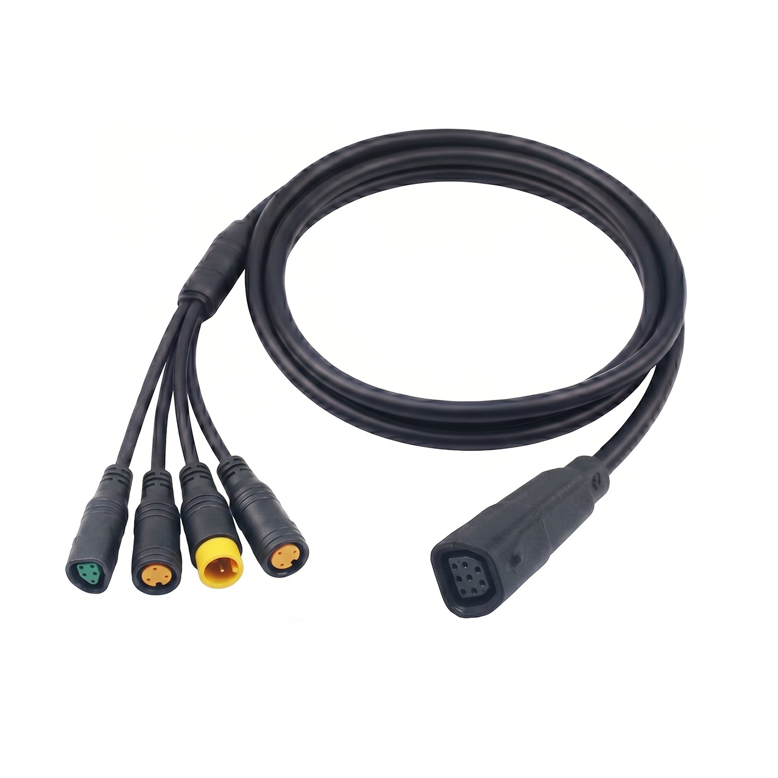 Ebike CAN-BUS 1T4 Wiring Harness Cable for BAFANG BBS01/02B/-HD Mid Motor Kit