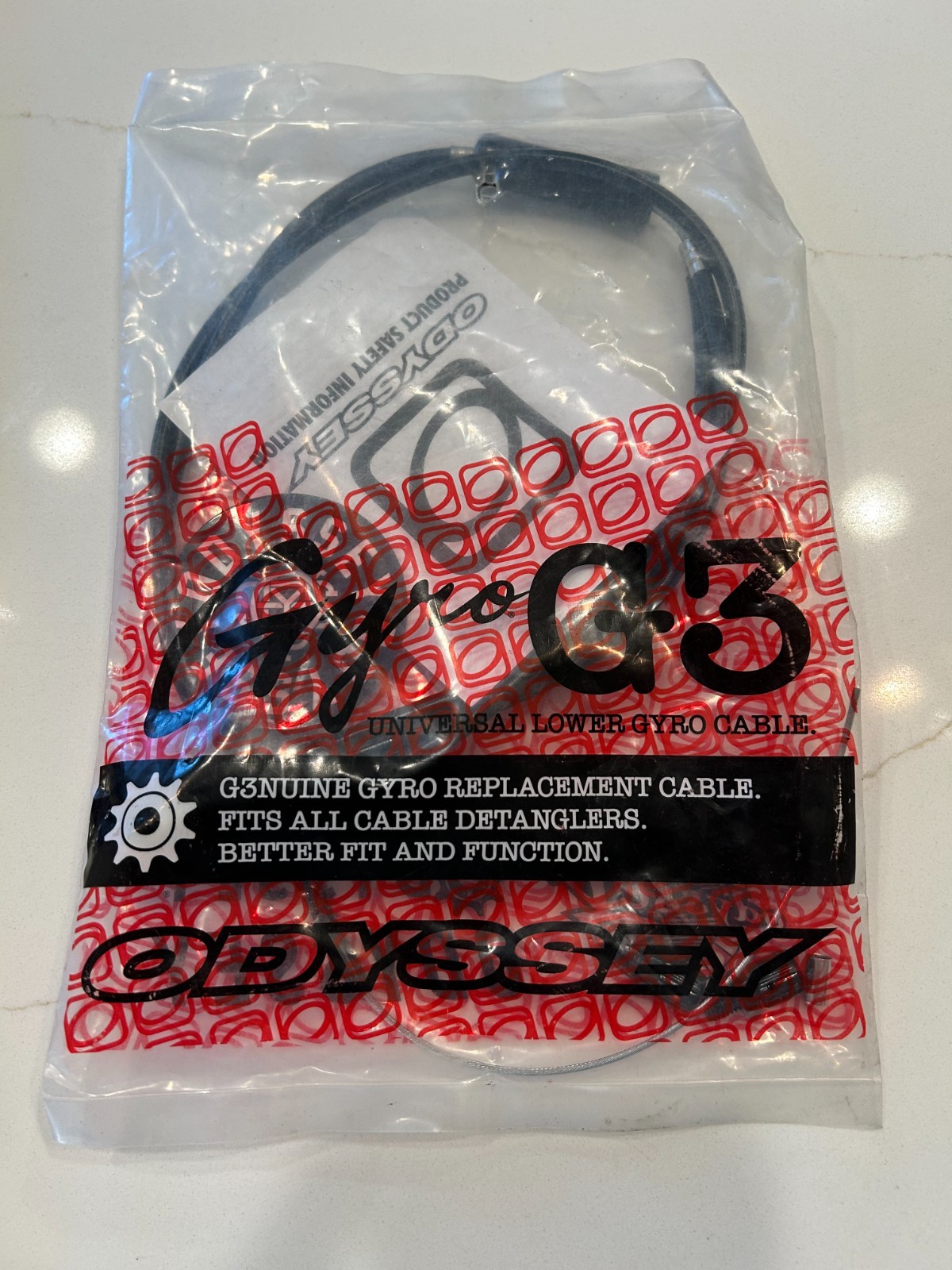 Odyssey Gyro G3 Cables Set Upper and Lower – Rotor Ody Gyro 3