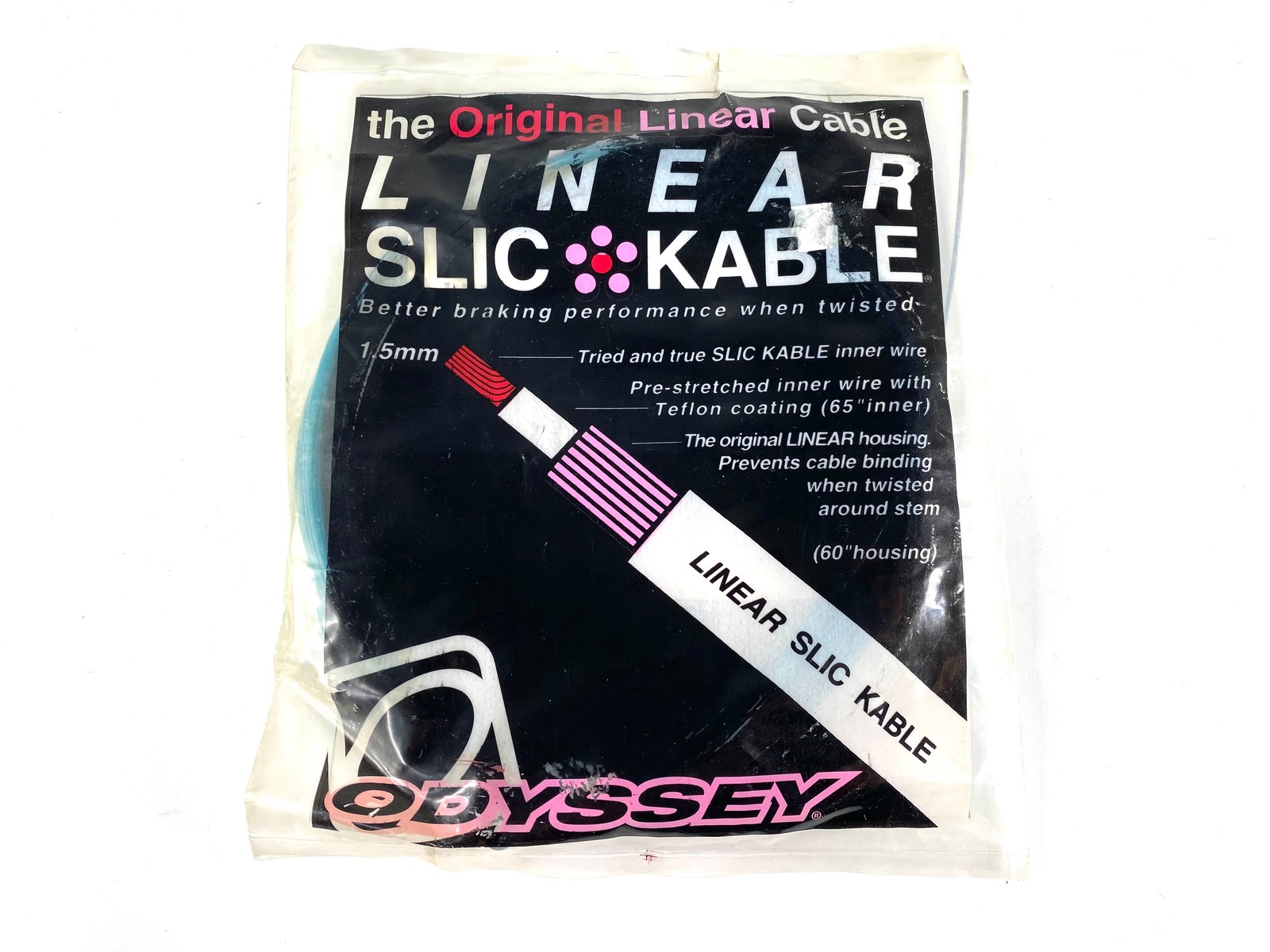 Odyssey Linear Slic BMX Brake Cable – Teal