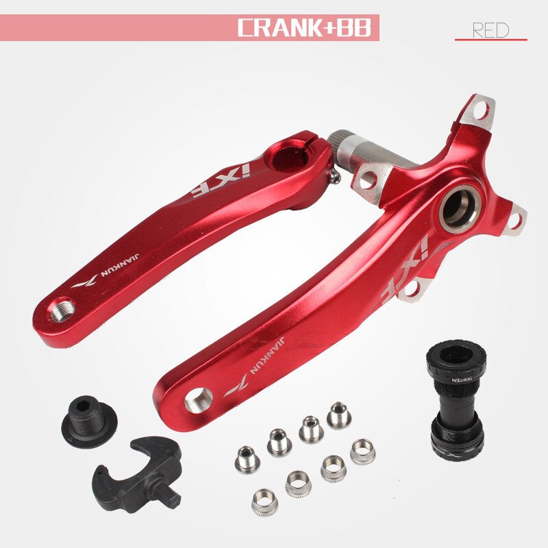 MTB Bike Crankset With BB 104BCD 32-42T Chainring 170mm Crank fit Shimano, SRAM