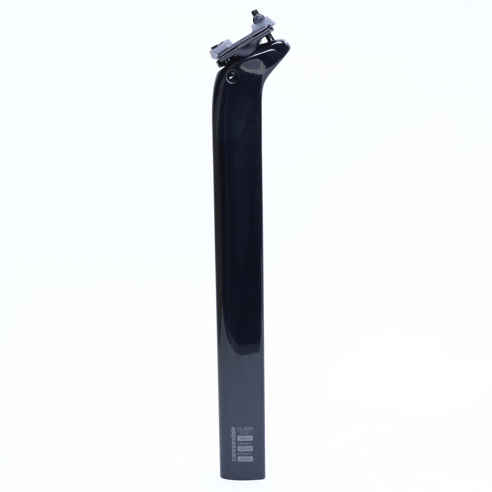 Cannondale Aero 40 V2 Seatpost Steel Hardware 370mm 15mm Offset K2601615
