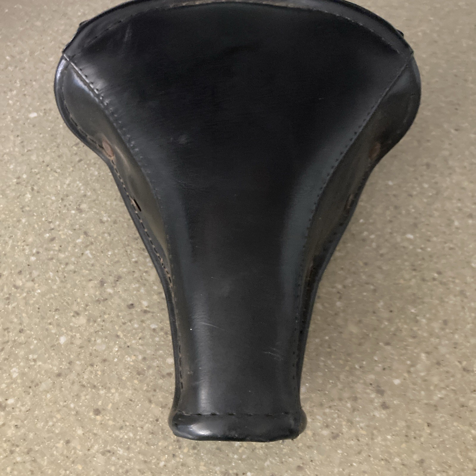 Original Vintage Schwinn Approved Saddle Mattress Seat Riveted 60’-70 Run-a-bout