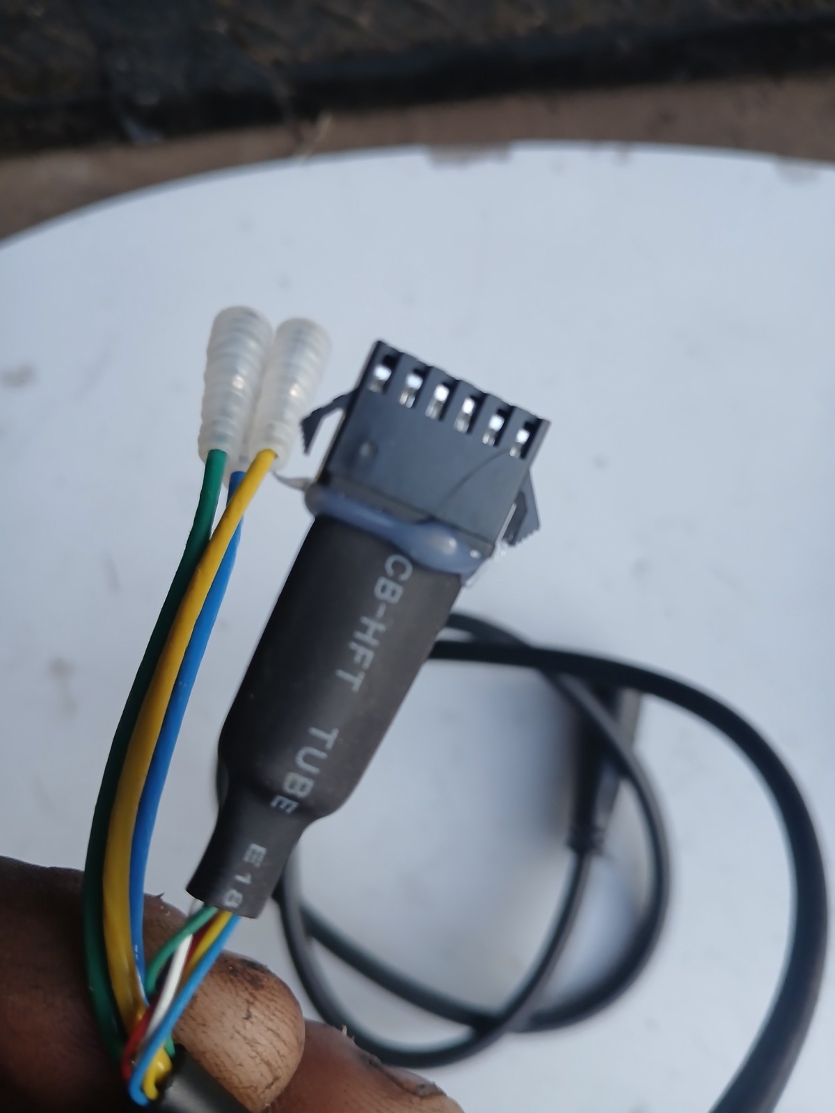 EBike Front Rear Wheel Hub Motor Connection Cable Cord For Bafang