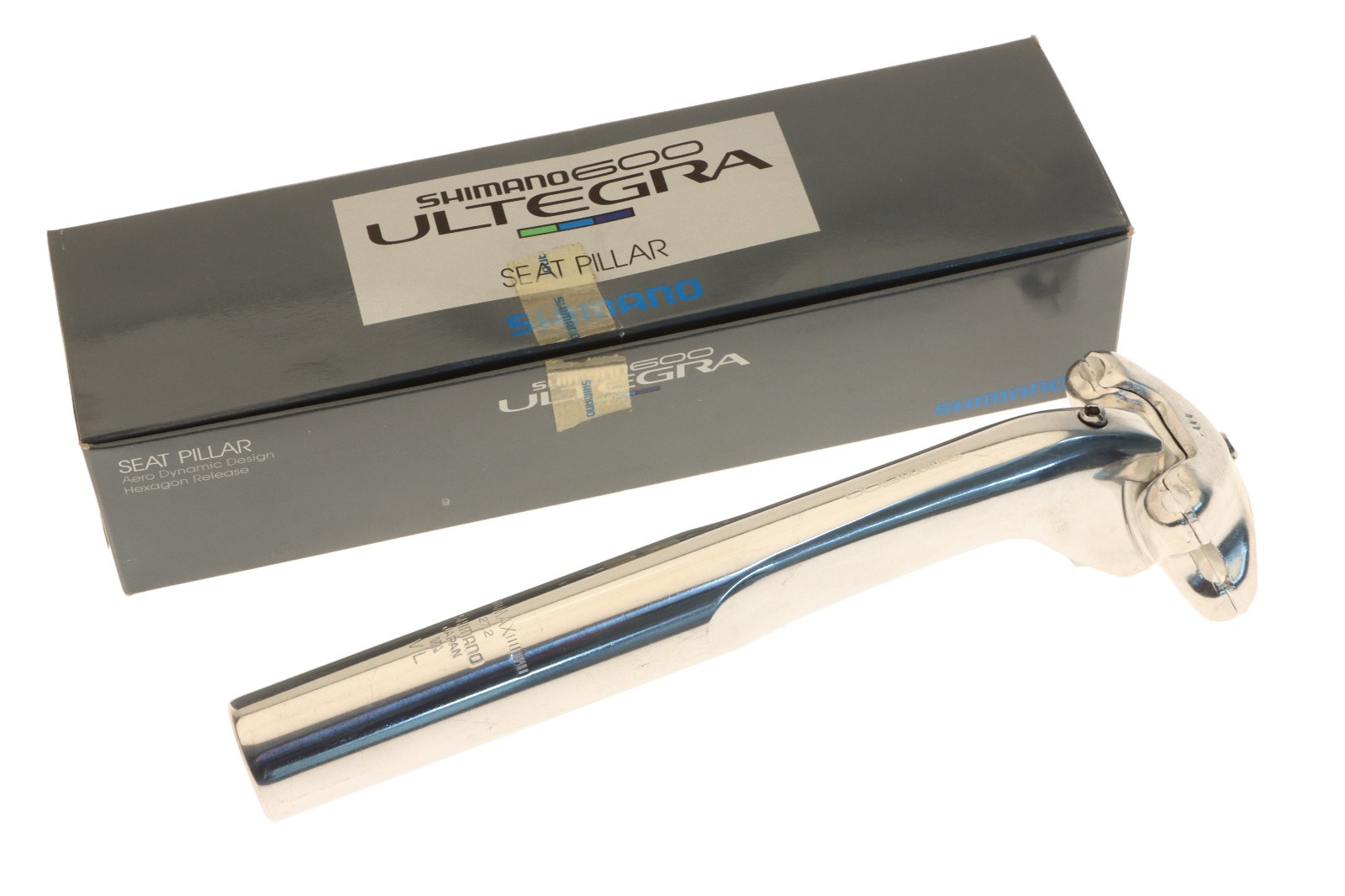 Shimano Ultegra 600 SP-6400 Seatpost 27.2mm B-Type Silver 200mm Length NOS NEW