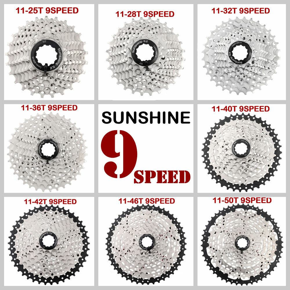 Sunshine 8 9 10 11 12 Speed MTB Bicycle Cassette 11-46 11-50 11-52T Shimano