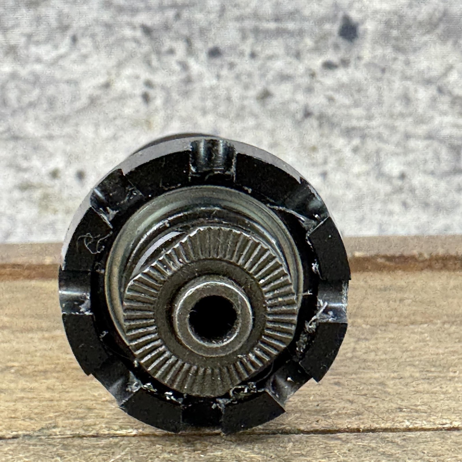 Front Hub 16H Straight Pull QR Black Rim Brake Nipples Included 180g Road Alloy