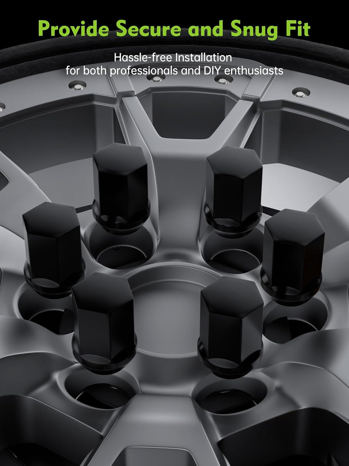 M14X1.5 OEM Lug Nuts – Replacement for 2012-2022 Ram 1500, 1999-2022 Chevy Silve