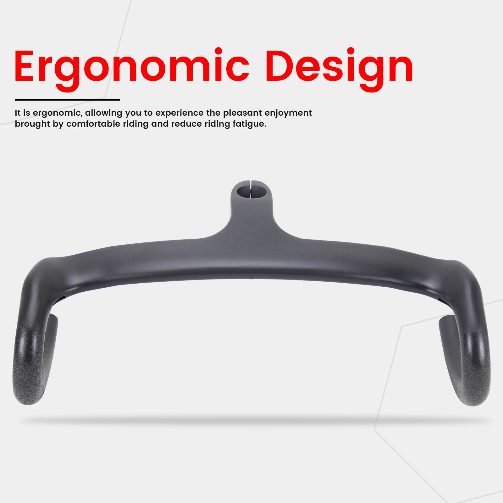 Carbon Road Bike Handlebar Full Internal Routing Racing Drop Handlebars