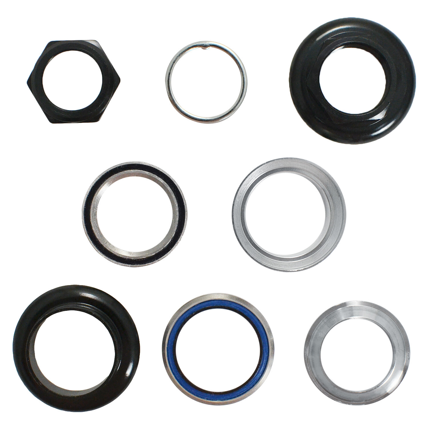 YST Old School BMX 1" Threaded Bike Headset 32.5 cups 26.4mm , Black