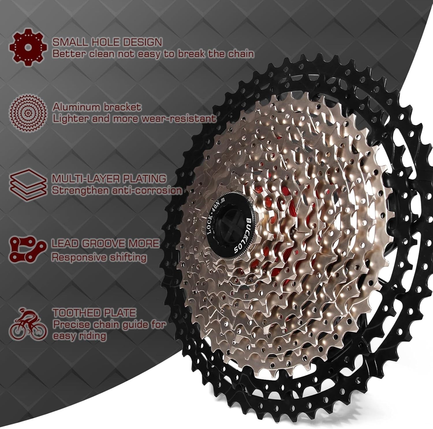 Bucklos B525 Cassette 12 Speed 11-52T
