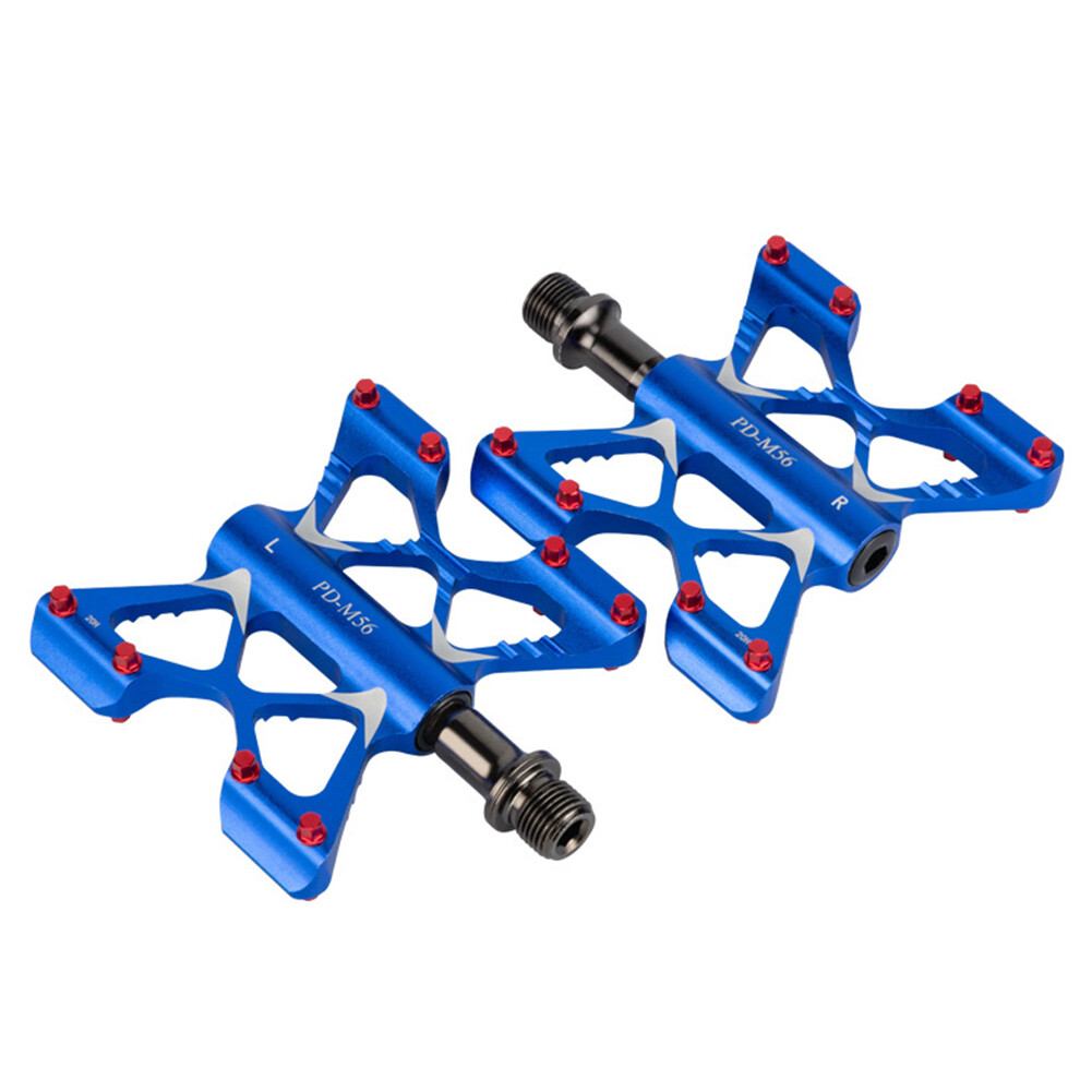 Promend MTB Road Bike Ultralight Aluminum Pedals Bicycle Flat Pedal 3 Bearings