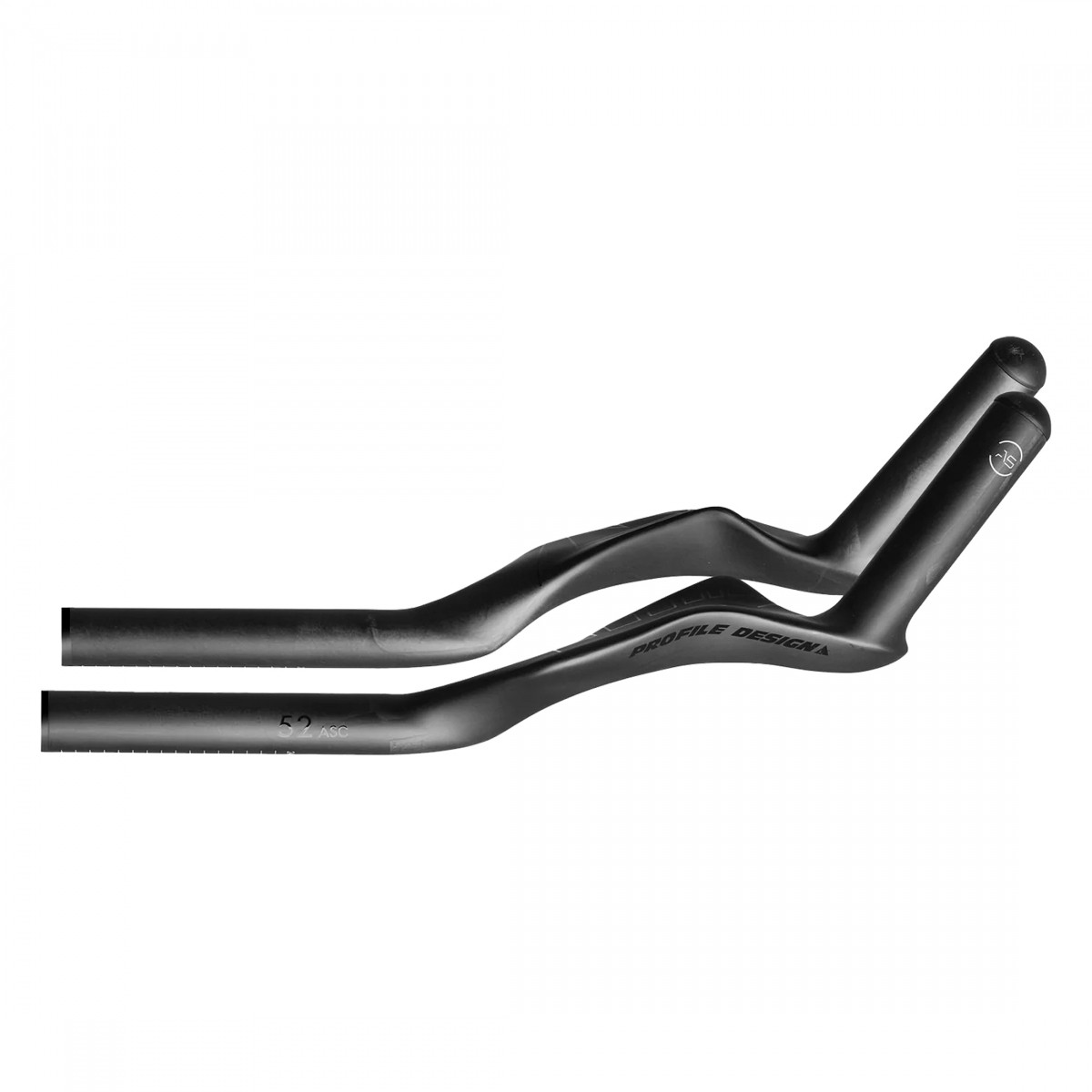Profile Design 52cm ASC Aerobar Extensions – Carbon Fiber, 340mm, Black