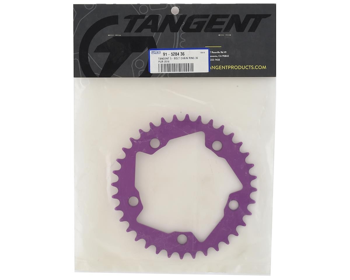 Tangent Halo 5-Bolt Chainring (Purple)