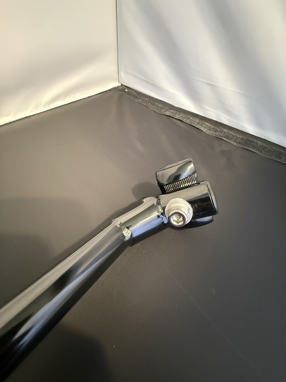 GT Layback Micro Adjust CrMo Seat Post Black