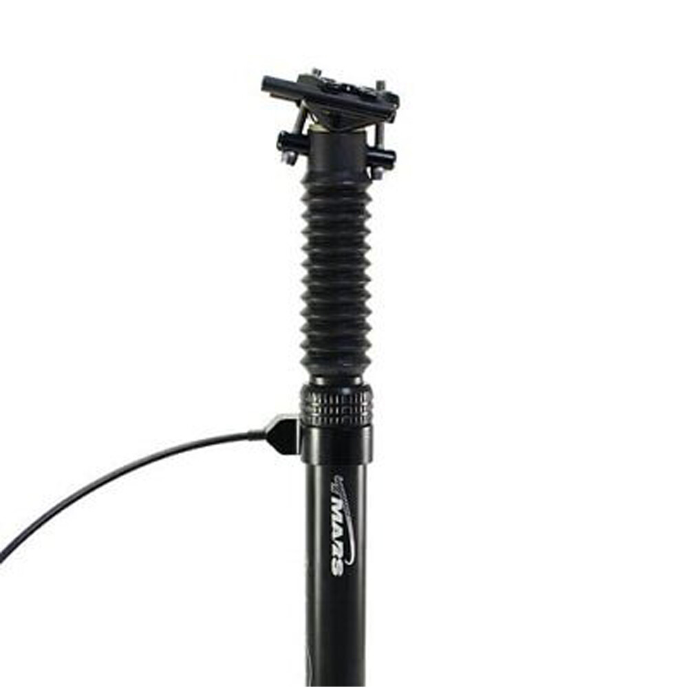 TMARS 419S Mechanical Drop Seatpost, 27.2x445mm 55/110mm Travel, Black
