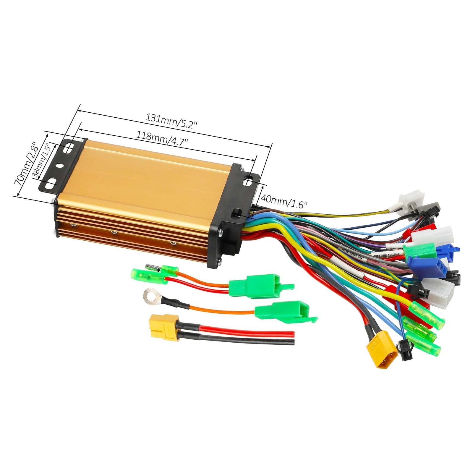 Electric Bike Hub Motor Kit 36V 250W Brushless Motor 6.5″Wheel Wheelbarrow EBike