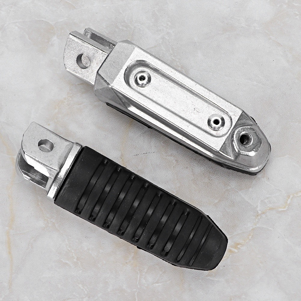 Aluminum Foot Pegs Black Fit With Car Long Service Life Aluminium Material NCBF