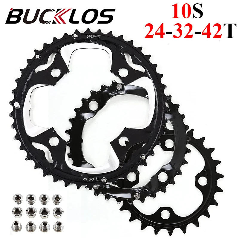 104/64 BCD Bicycle Chainring 22T 24T 26T 32T 38T 42T 44T MTB Chainring 9S 10S Mo