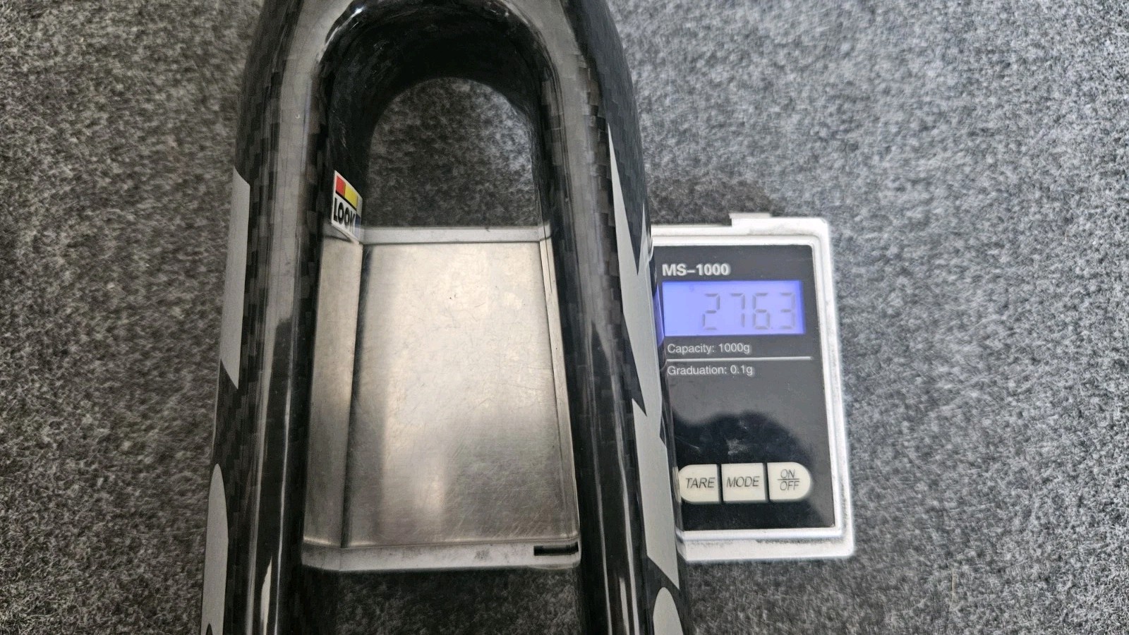 276g Look HSC 5 SL Carbon Fork Forch Fork Road Bike Road Super Light Dura 622 Thm