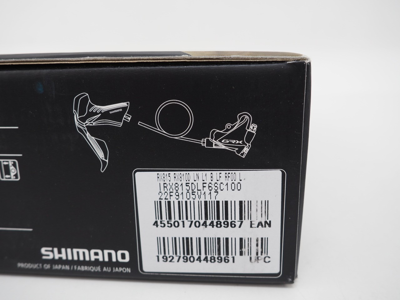 New! Shimano GRX Di2 Shift Lever Brake Set ST-RX815-L BR-RX810-F 2×11 Speed