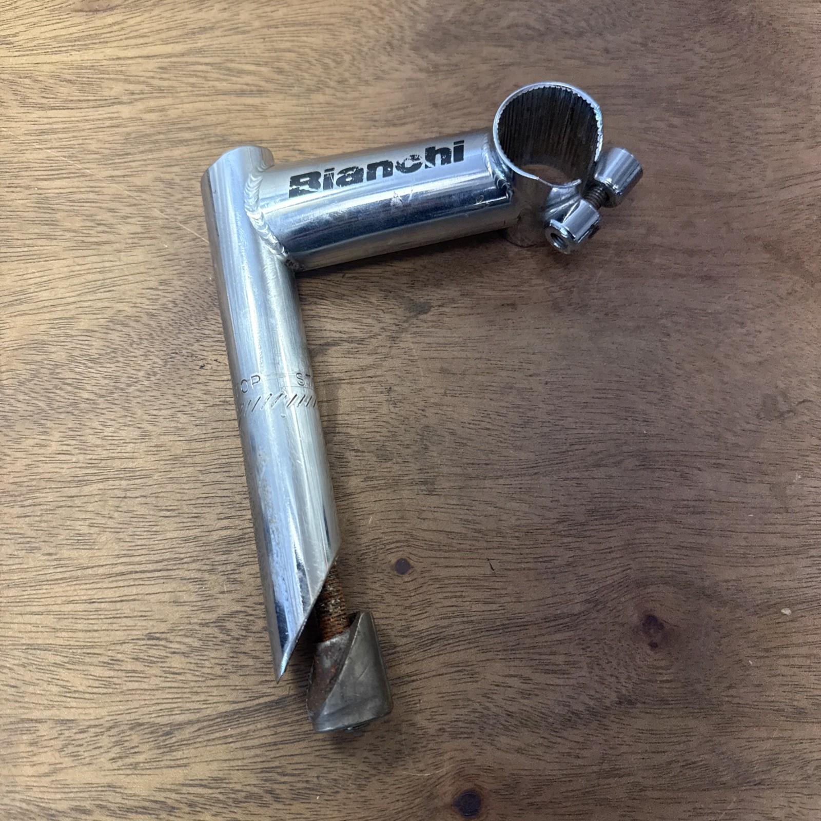 ITM Bianchi Chrome Quill Stem 22mm 85mm 25.4mm