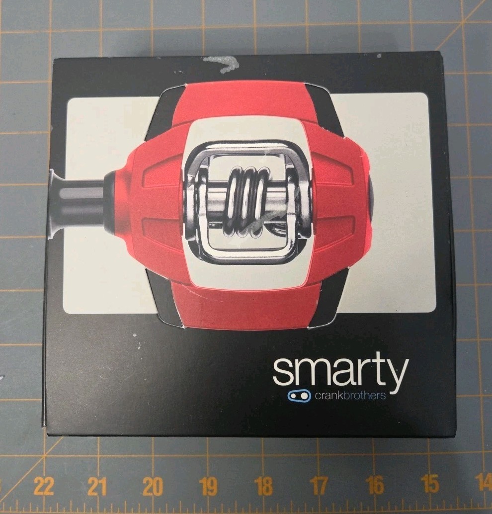 Crankbrothers Smarty Pedals MTB/XC /Road Clipless 4-Sided Entry 9/16″ 292g NIB