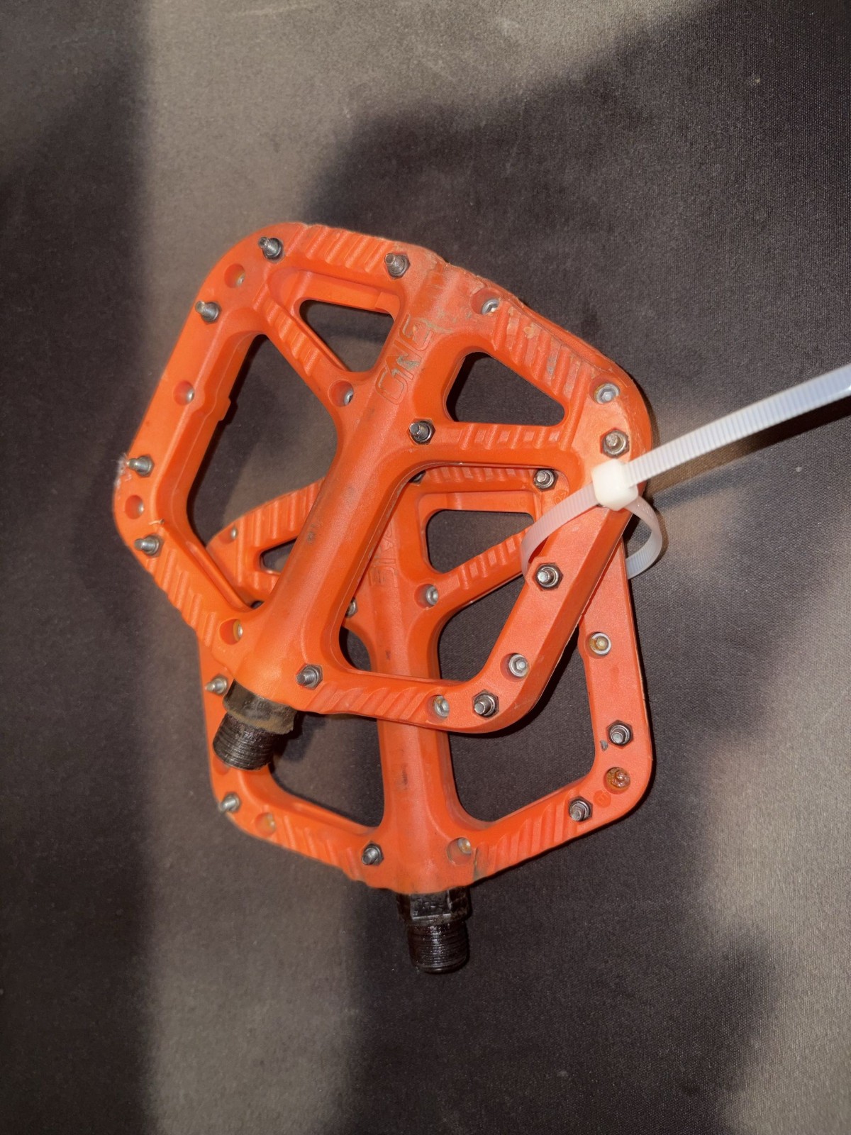 OneUp Components Composite Platform Pedals Orange