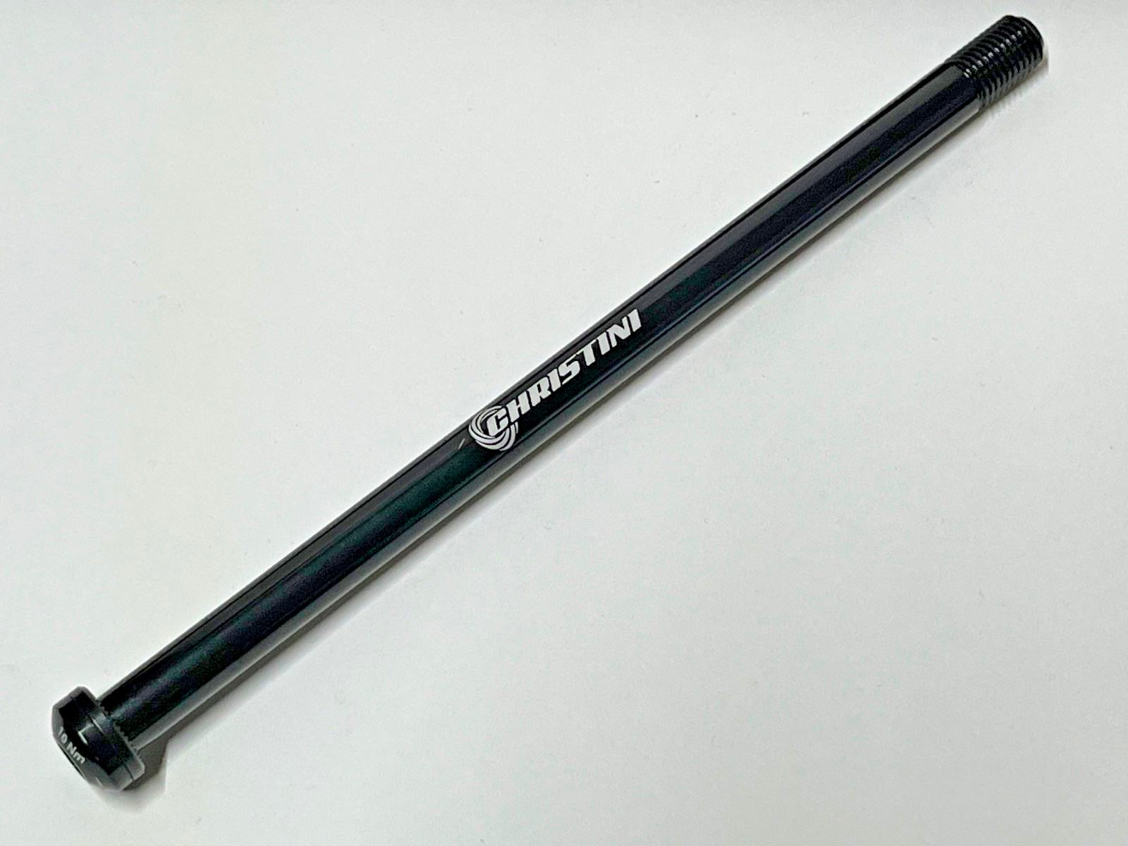 CHRISTINI 12mm Fat Bike Rear Thru Axle 12mm x 220mm, 1.5mm Thread, 15mm TL