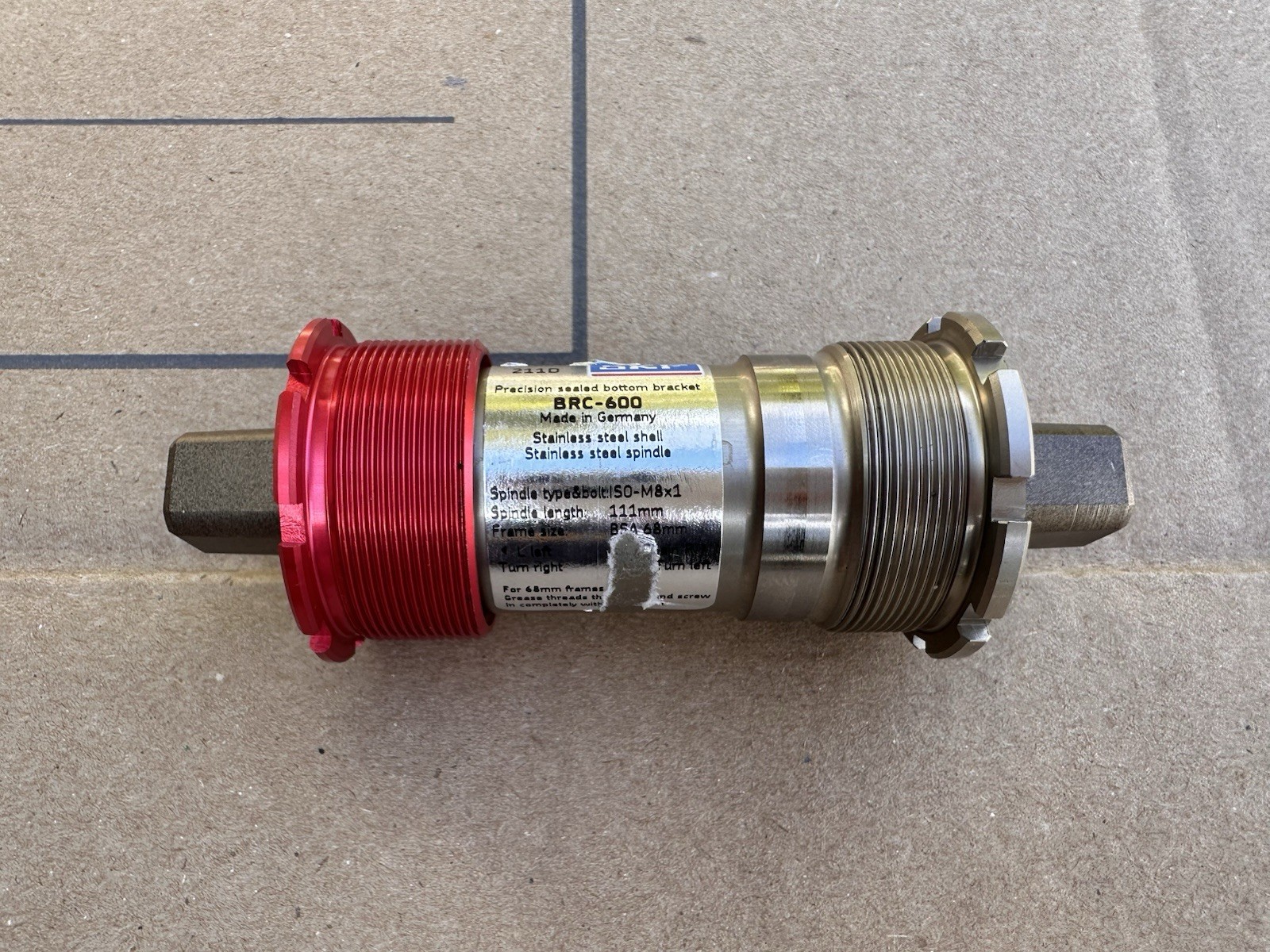 SKF Bottom Bracket ISO Square Taper BSC