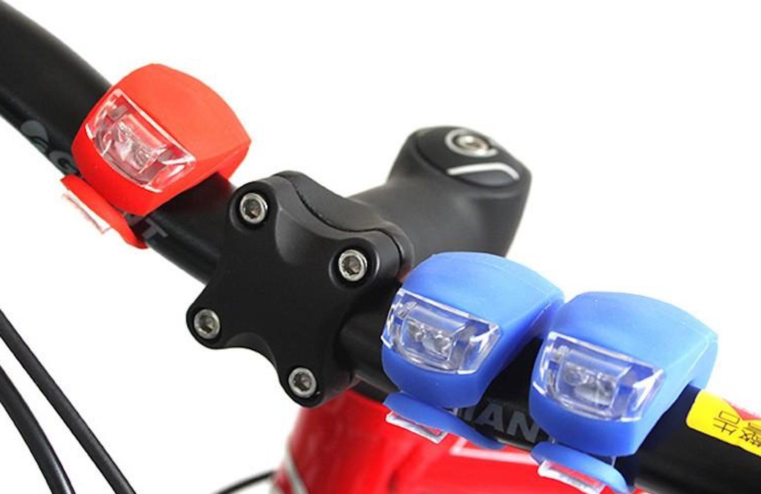 Cyclops Light head Bike Bicycle Glow frog front rear tail frame bar safety lamp
