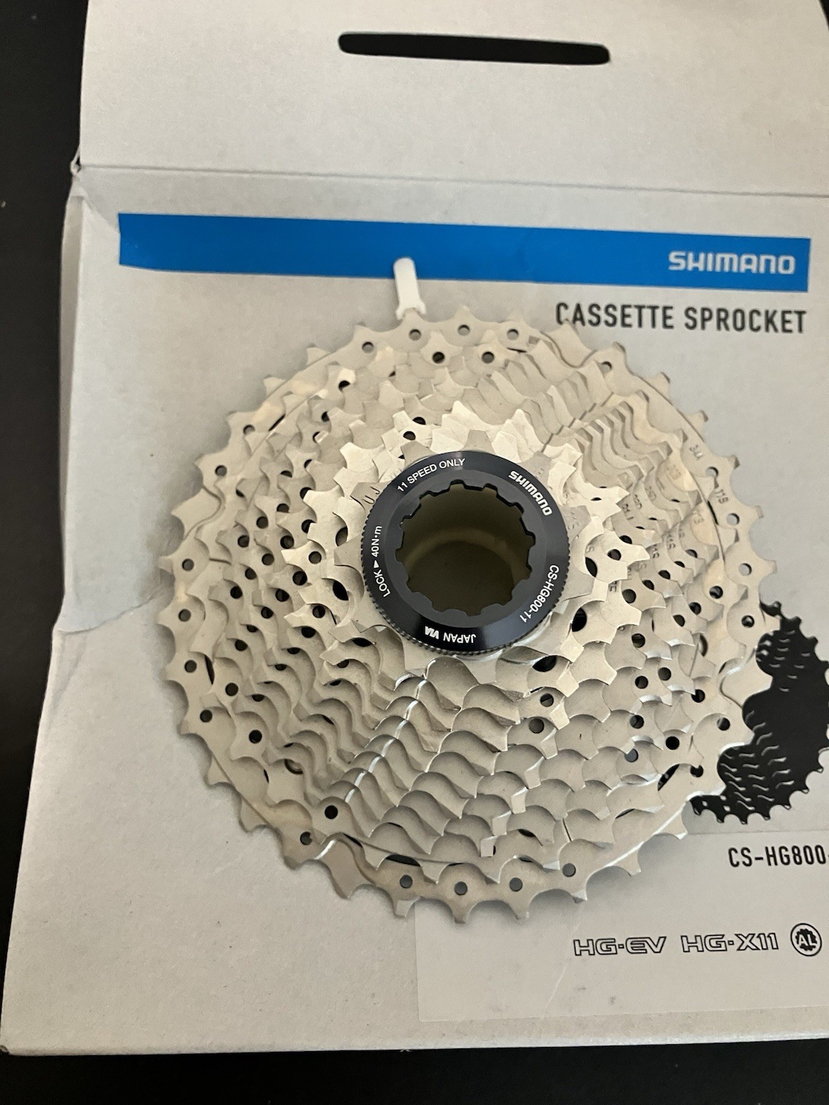 New Shimano Ultegra CS-HG800- 11 Speed, 11-34t, Cassette Sprocket