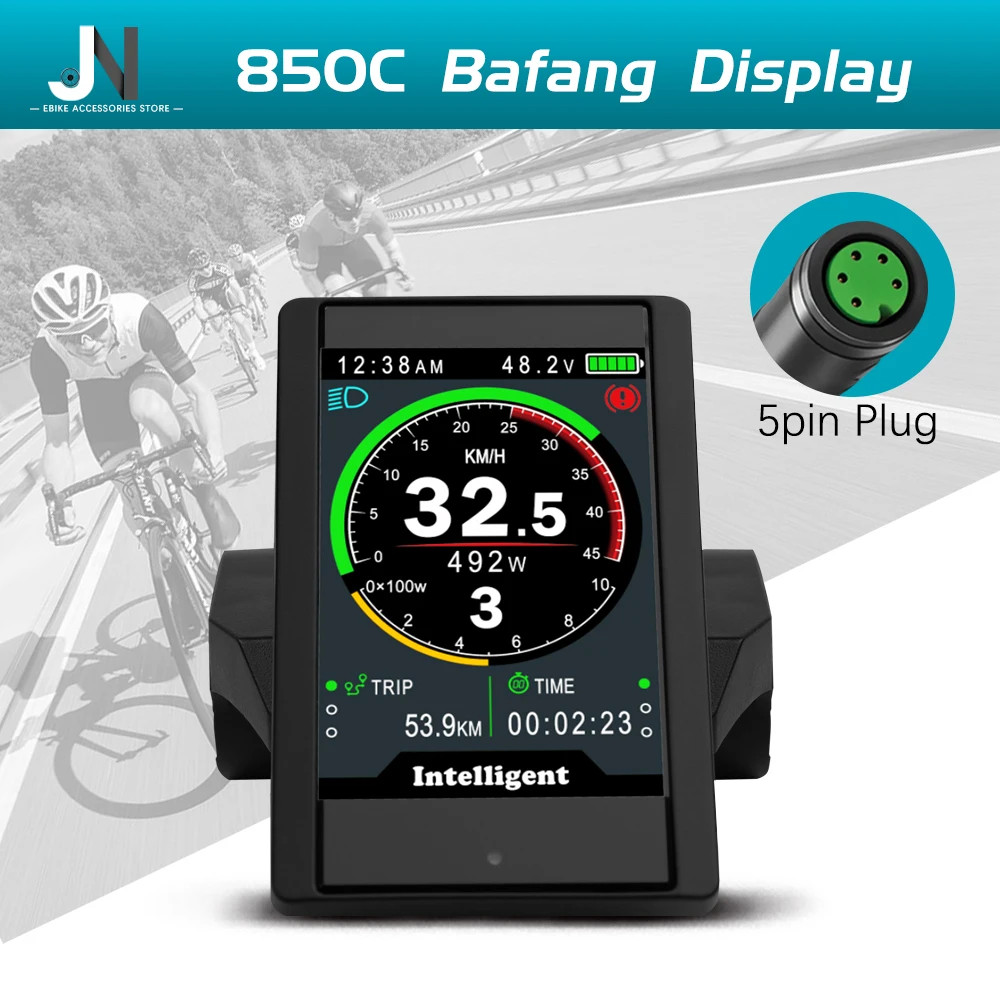 BaFang 850C Color LCD UART 5Pin Female BBS01B/BBS02B/BBSHD Conversion Kits