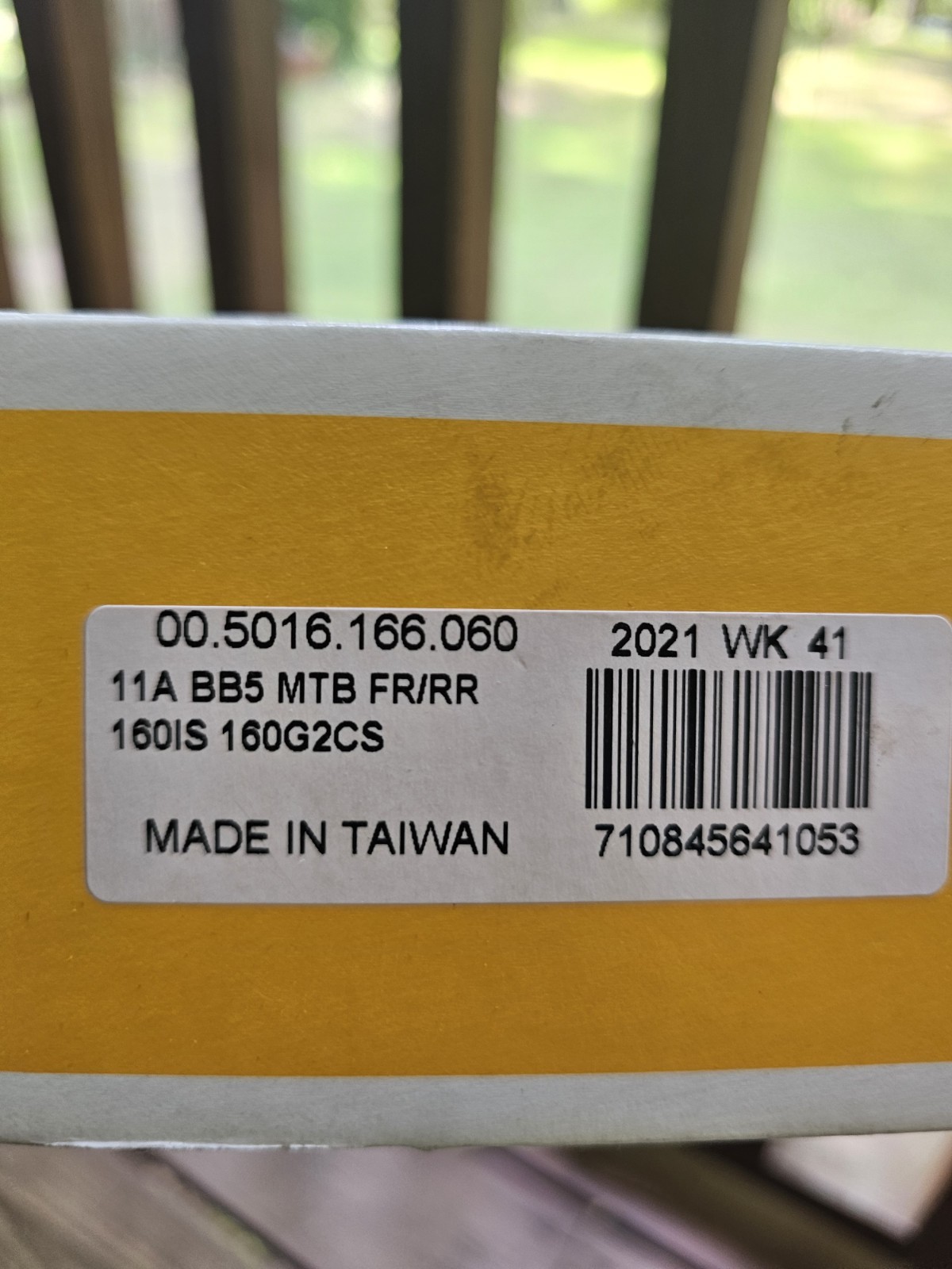 AVID BB5 Disc Brake Caliper Sweep Rotor 160mm MTB New 2021
