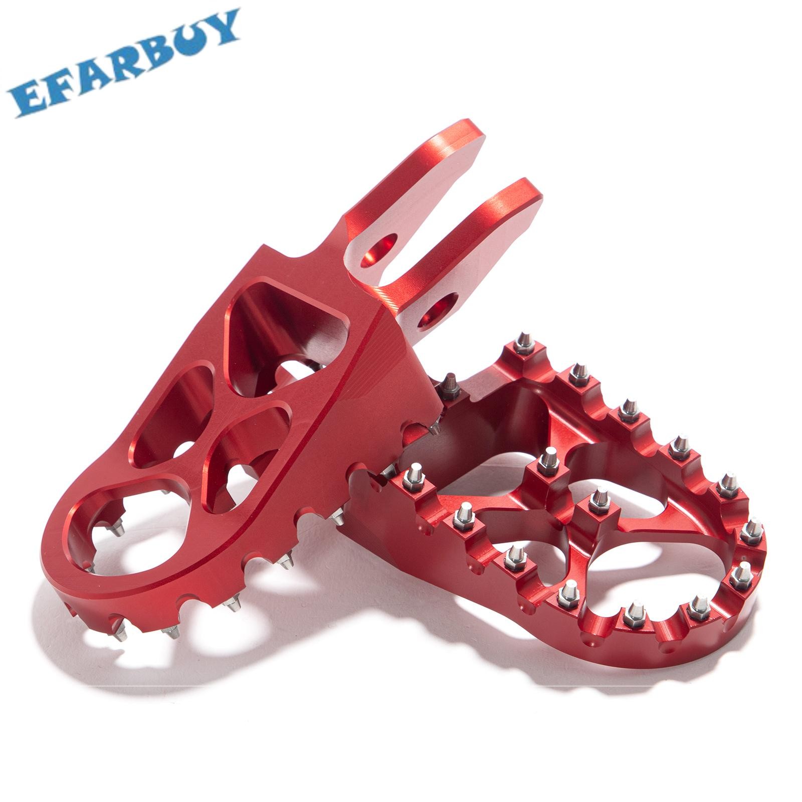 For Sur-Ron Red Billet Foot Pegs Footpegs Footrest Pedal Ultra Bee Dirt E-Bike