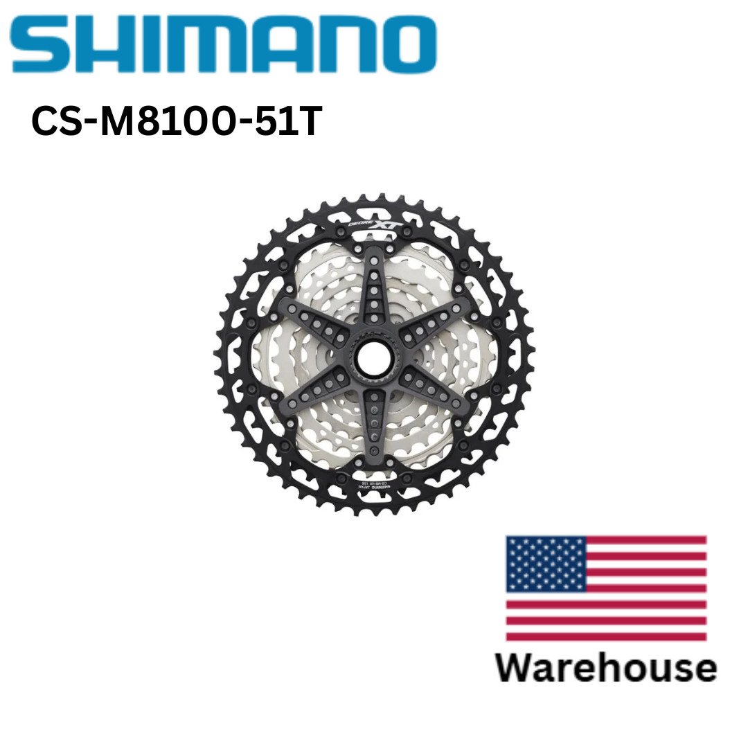 SHIMANO XT CS-M8100 12-Speed Cassette MTB Micro Spline Cassette 10-51T