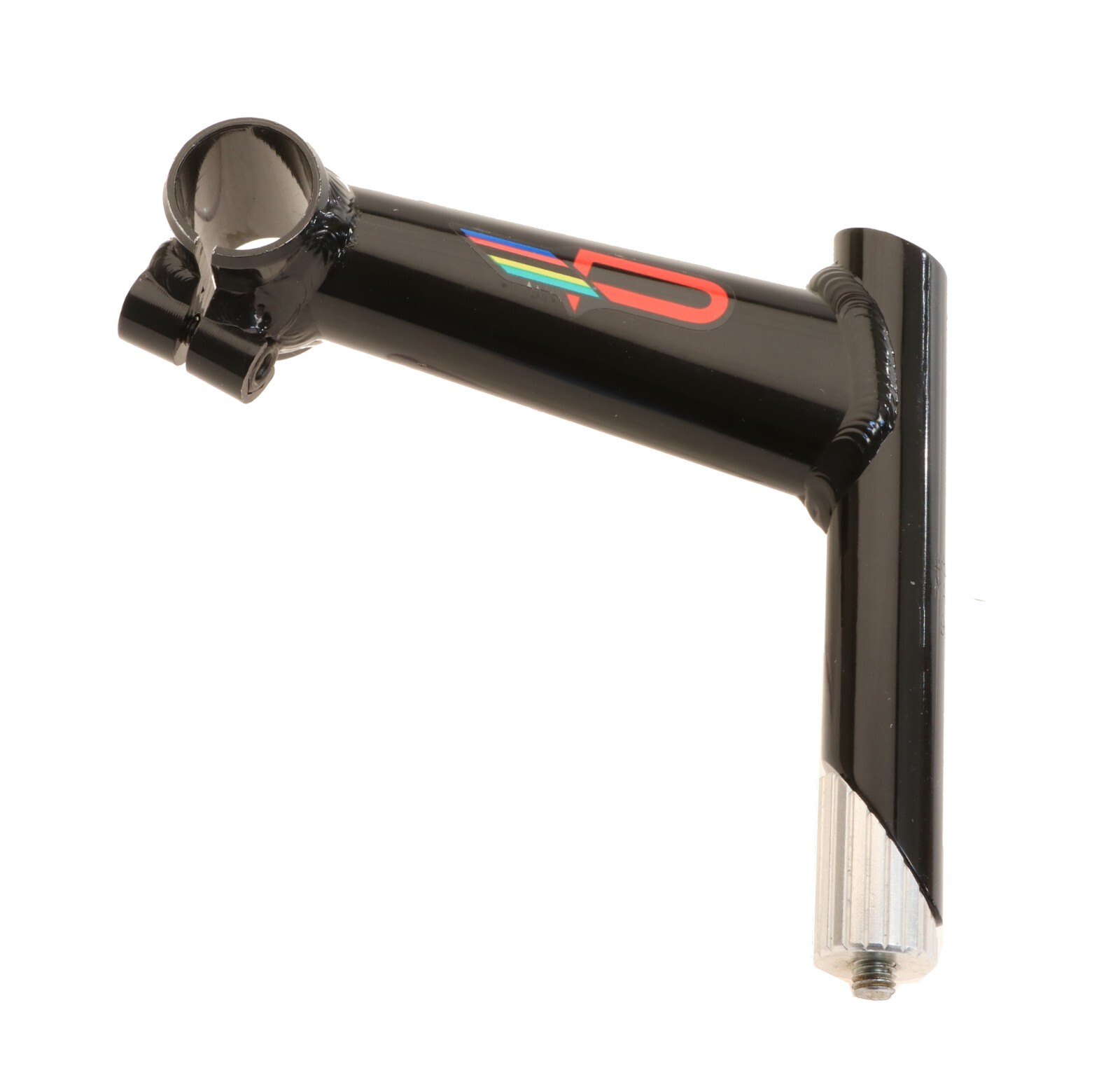Schwinn Paramount MTB Alloy 125mm Quill Stem 10° 25.4mm 22.2mm/1″ Black NOS NEW