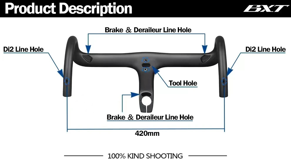Carbon Road Bike Handlebar Inner Cable Bicycle Handlebar Bike Accessories